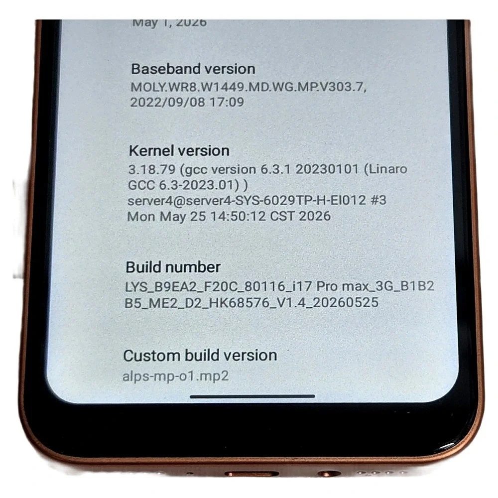 Unbranded android smartphone